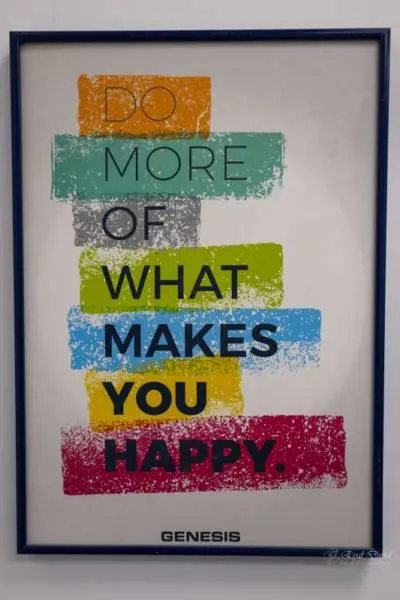 Do more of what makes you happy